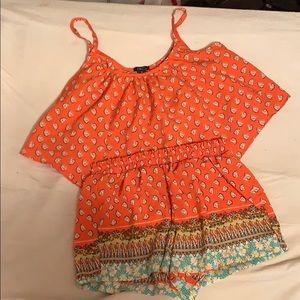 Rue 21 Crop top and Shorts